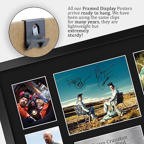 Miniatura 5 de HWC Trading Bryan Cranston & Aaron Paul Breaking Bad Walter White & Jesse Pinkman 16 x 12 pulgadas (A3) - Regalos impresos con autógrafo para