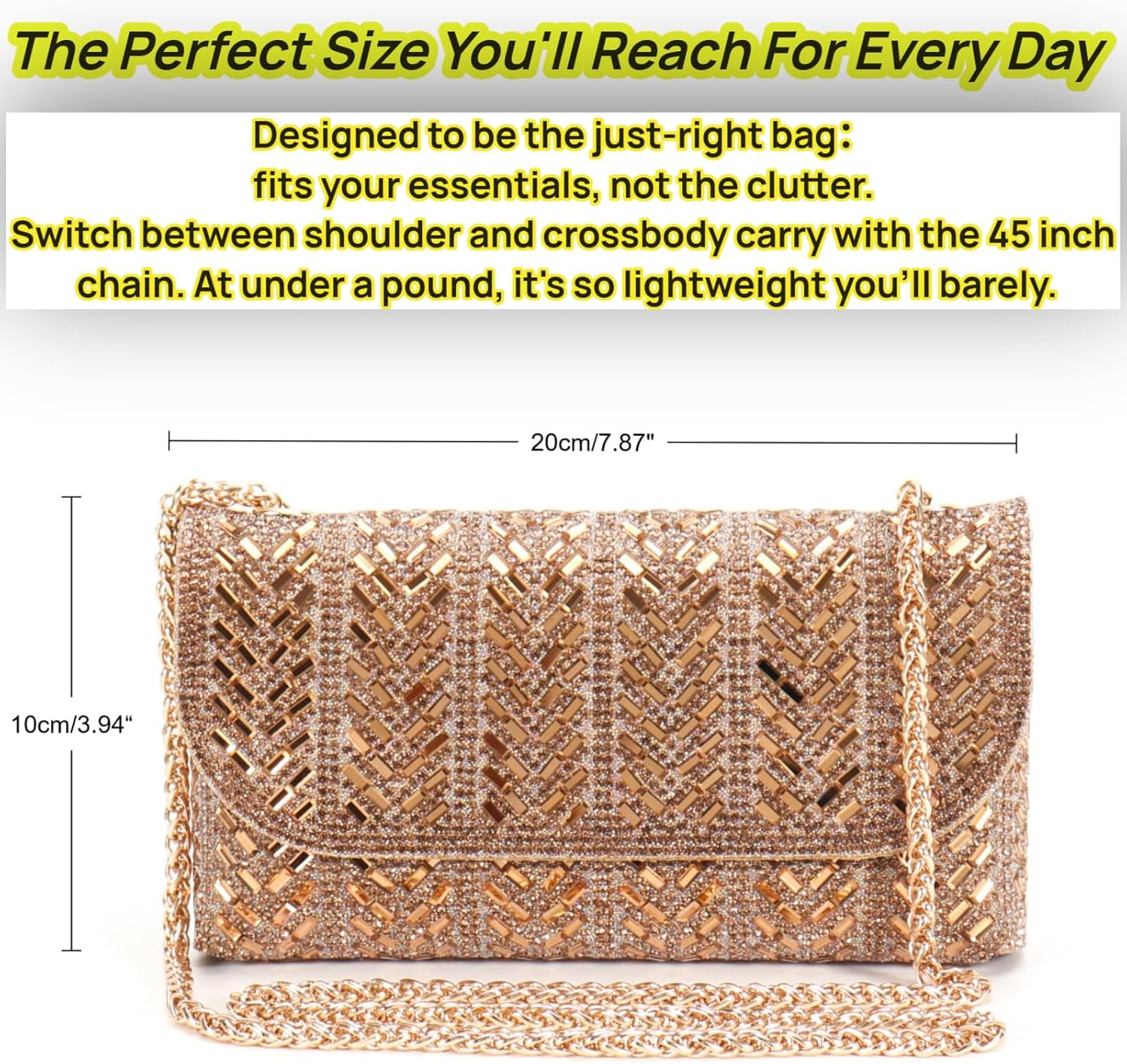 2026 Rhinestones Clutch Purses for Women 3d Evening Bags PU Leather Handbag for Wedding