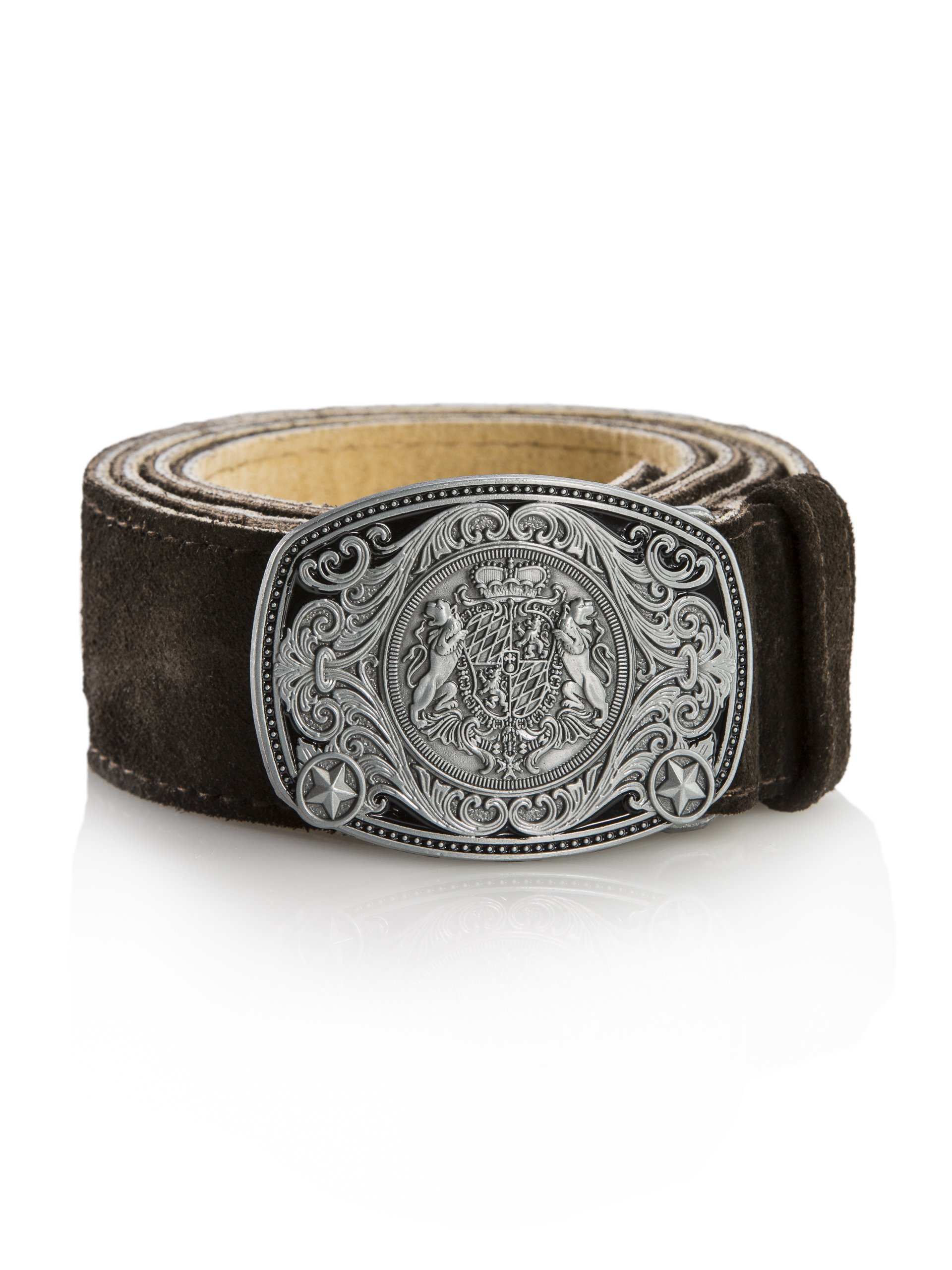 Traditional German Trachten Belt with Buckle for Lederhosen & all trousers