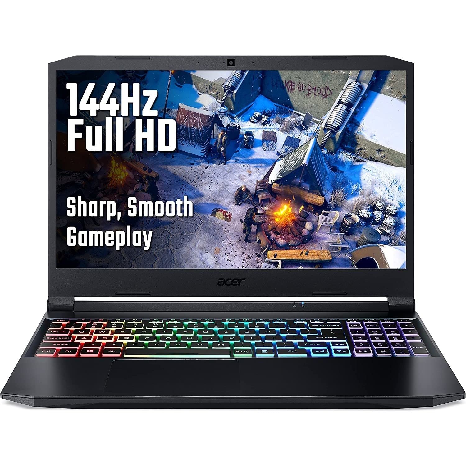 Acer Nitro 5 AN515-45 15.6 inch Gaming Laptop - (AMD Ryzen 5 5600H, 16GB, 512GB SSD, NVIDIA RTX 3060, Full HD 144Hz, Windows 10, Black)