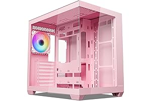 Pink PC Case: Vetroo AL900 ATX with Panoramic View