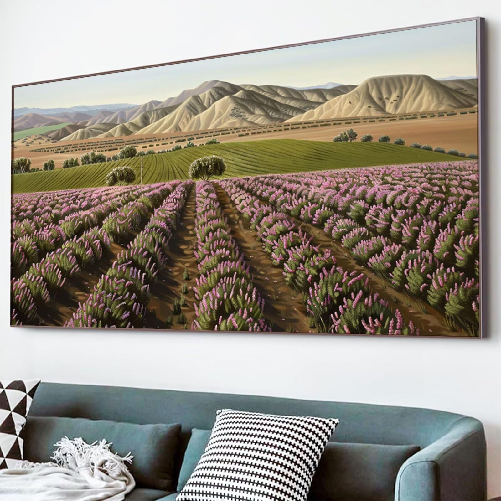 Diamond Painting Modern Diamond Painting Erwachsene Landschaft Bastelset Kinder ab 6 Jahre Mosaikherstellung Kreatives Geschenke für Mädchen Anfänger, Kreuzstich Arts Craft Zimmer Deko 60x120cm Y5-813