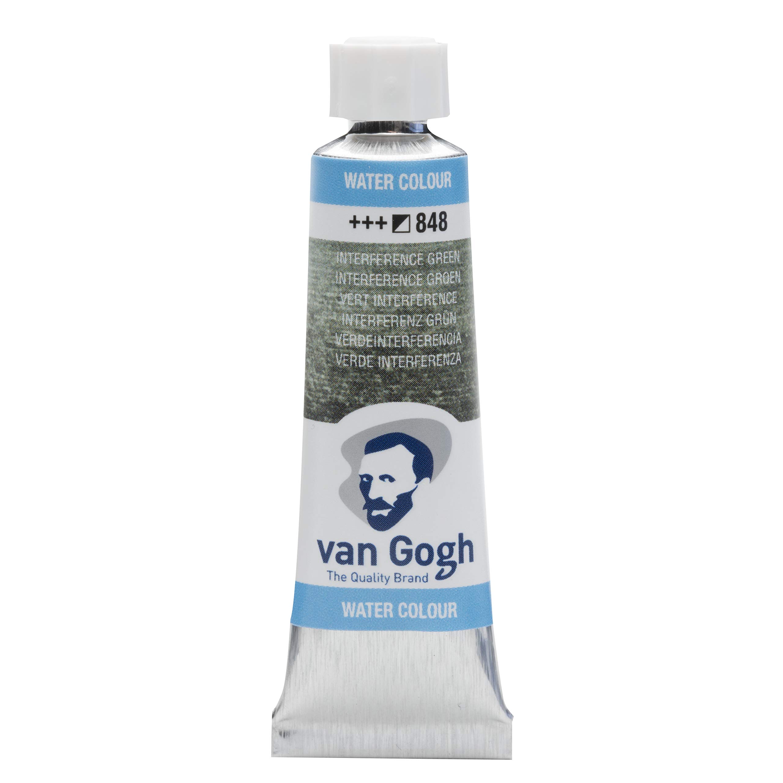 Van Gogh Watercolour Paint, 10ml Tube, Interference Green 848