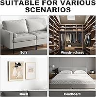 Vista 7 de 4 piezas de sofá seccional universal entrelazado, conectores de sofá seccionales, soporte de conector de sofá