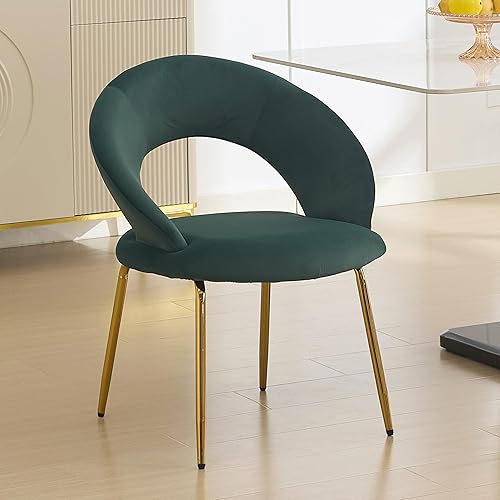 Miniatura 30 de Goujxcy Silla de tocador de piel sintética, silla de escritorio peluda para niñas adolescentes, cómoda silla de tocador de maquillaje, silla de