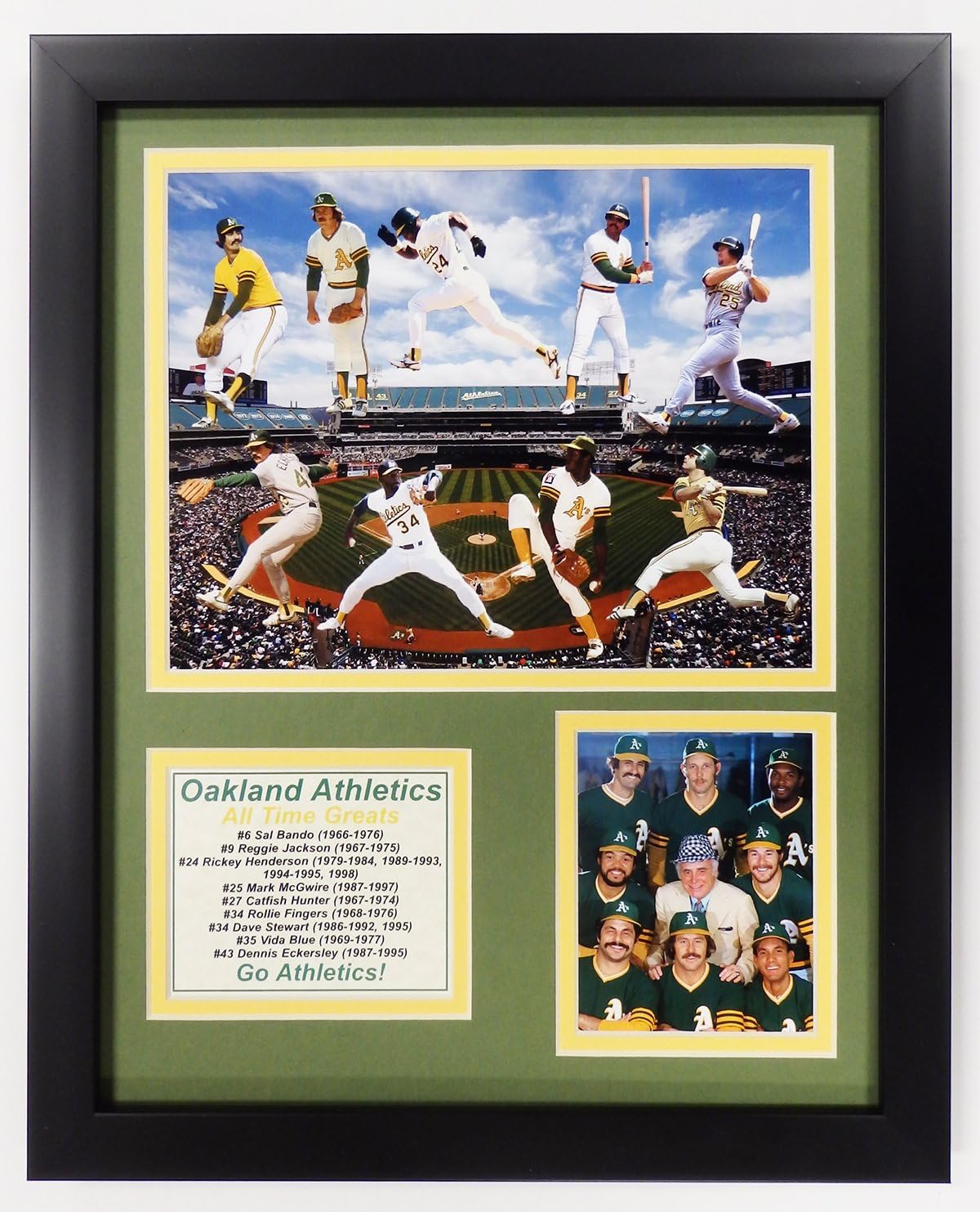 Legends Never Die NBA All-Time Greats Framed Photo Collage