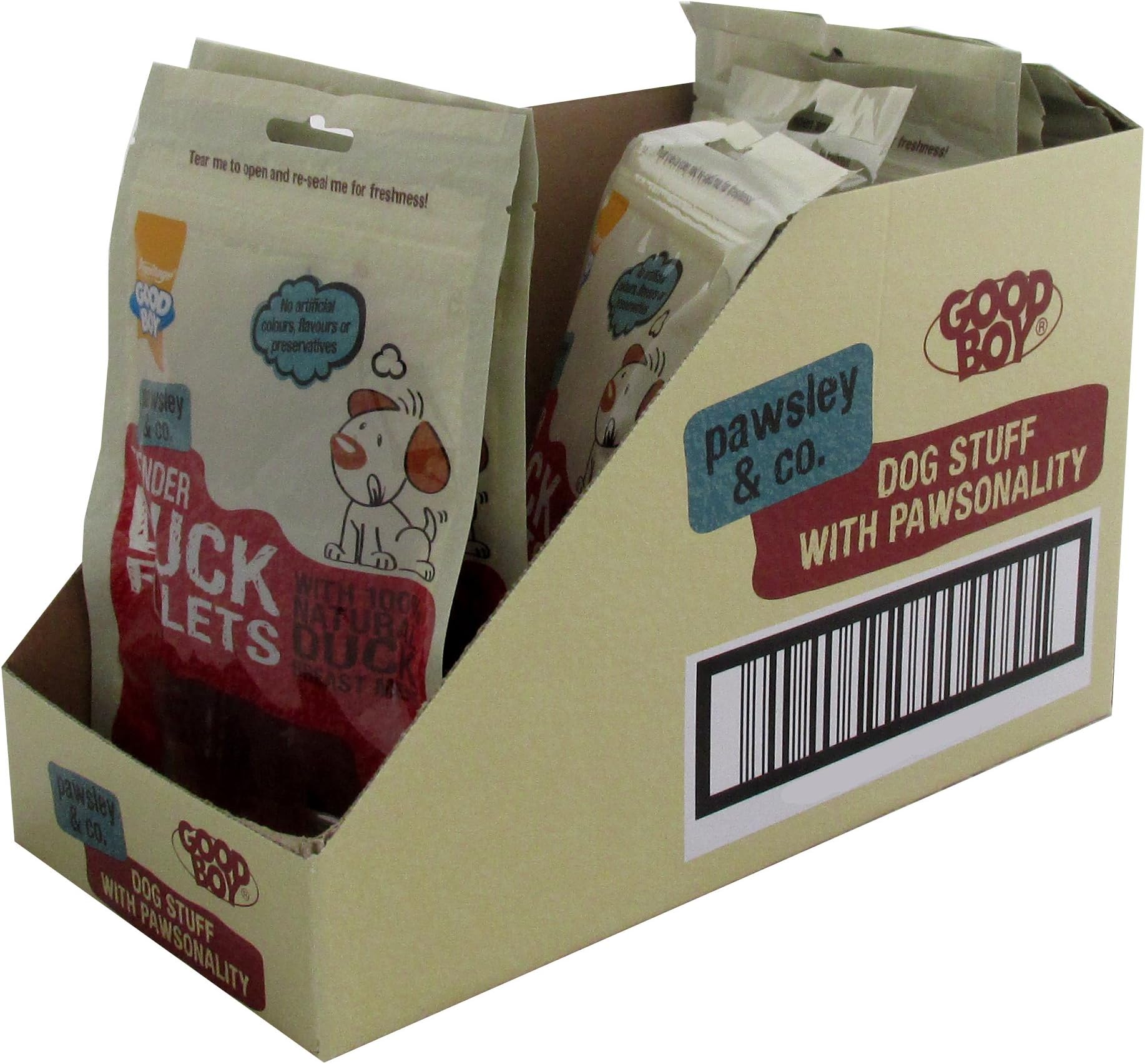 Good Boy Pawsley and Co Tender Duck Fillets 80gm (Case of 10)