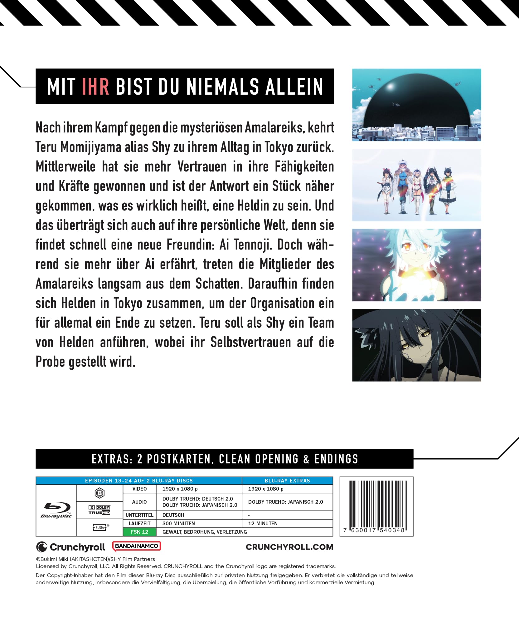 SHY - Staffel 2 - Gesamtausgabe - [Blu-ray]