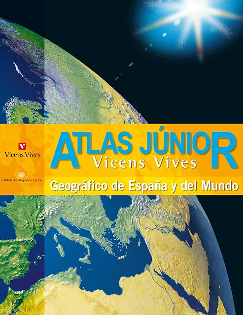 Portada de Atlas júnior. Geográfico de España y del mundo