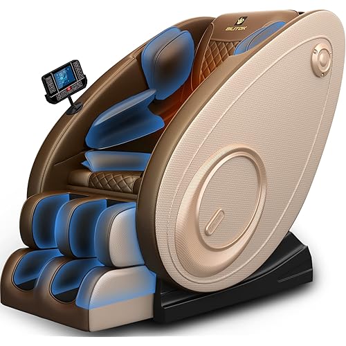 Massage Chair Blue-Tooth Connection and Speaker, Recliner with Zero Gravity with Full Body Air Pressure, Easy to Use at Home and in The Office
