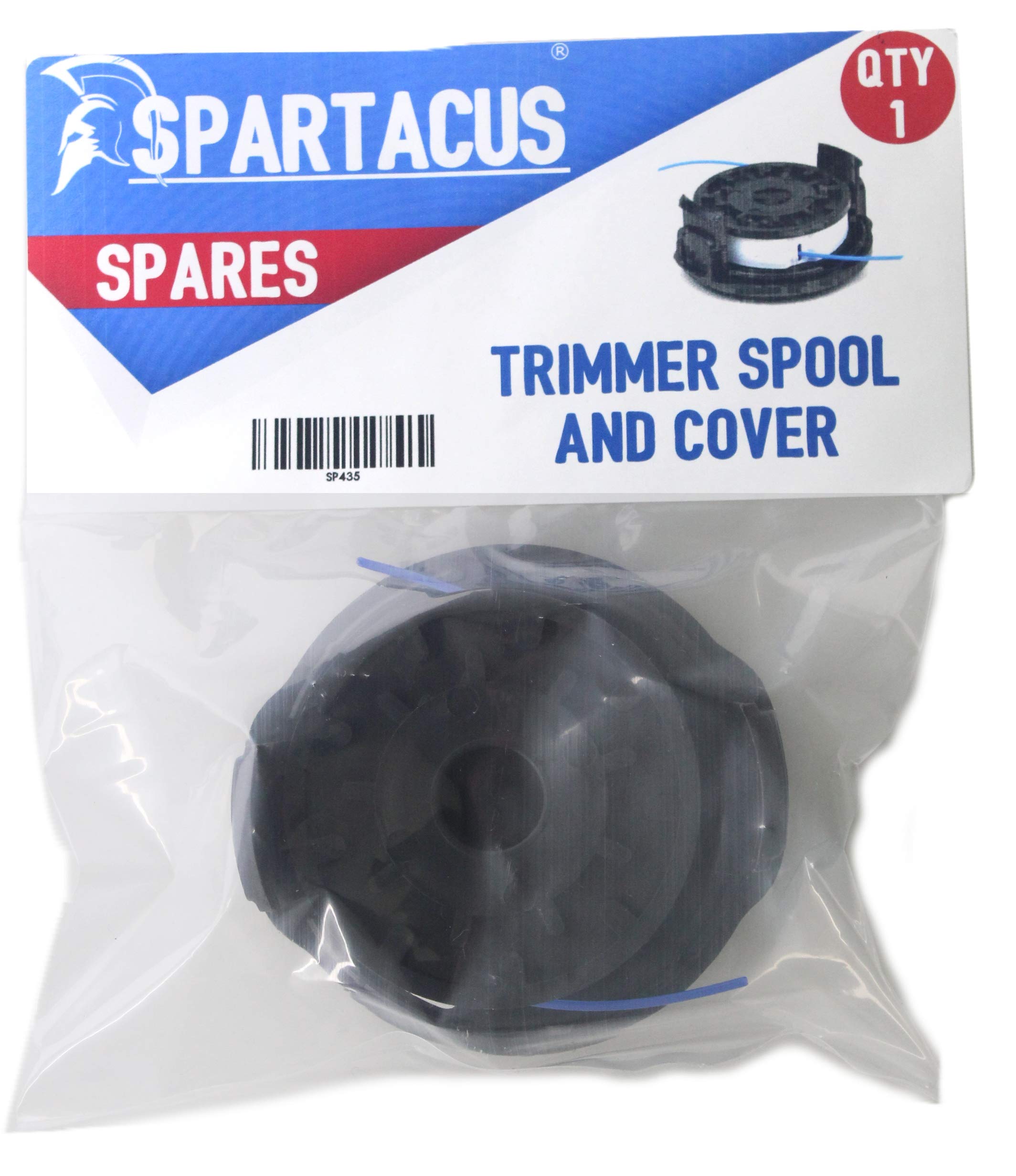 Spartacus SP435 Trimmer Spool & Line & Spool Cover Fits Ryno GT3010 150462