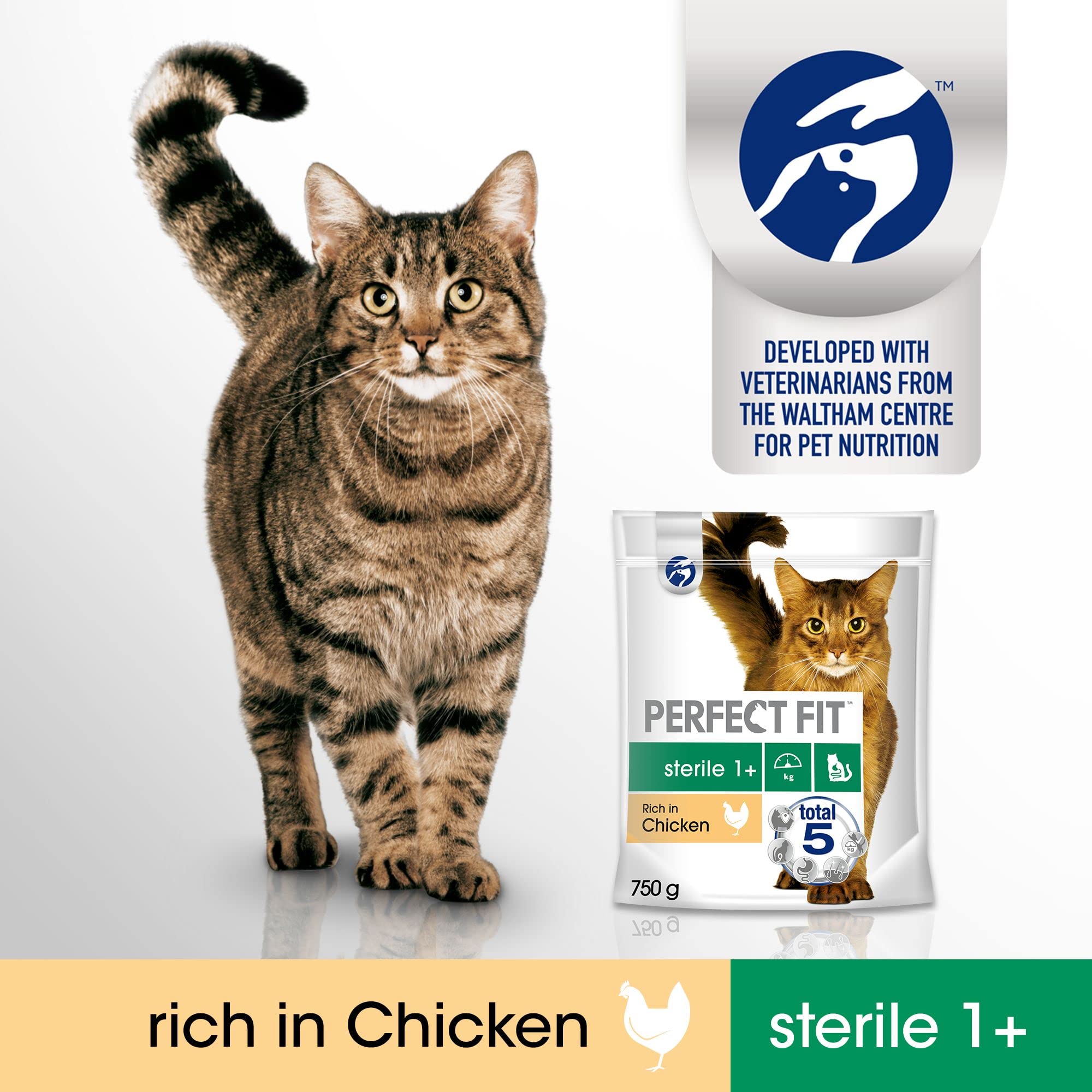 Mangime completo per gatti adulti – cibo per animali domestici, Brown, 7 kg (confezione da 1)