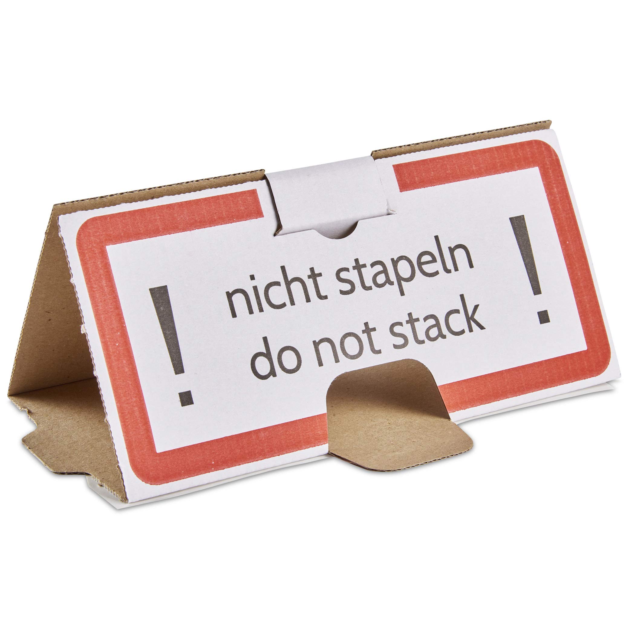Master'in Triangoli di protezione impilabili per carichi delicati di pallet, 4 lingue, 3 x 25 pezzi