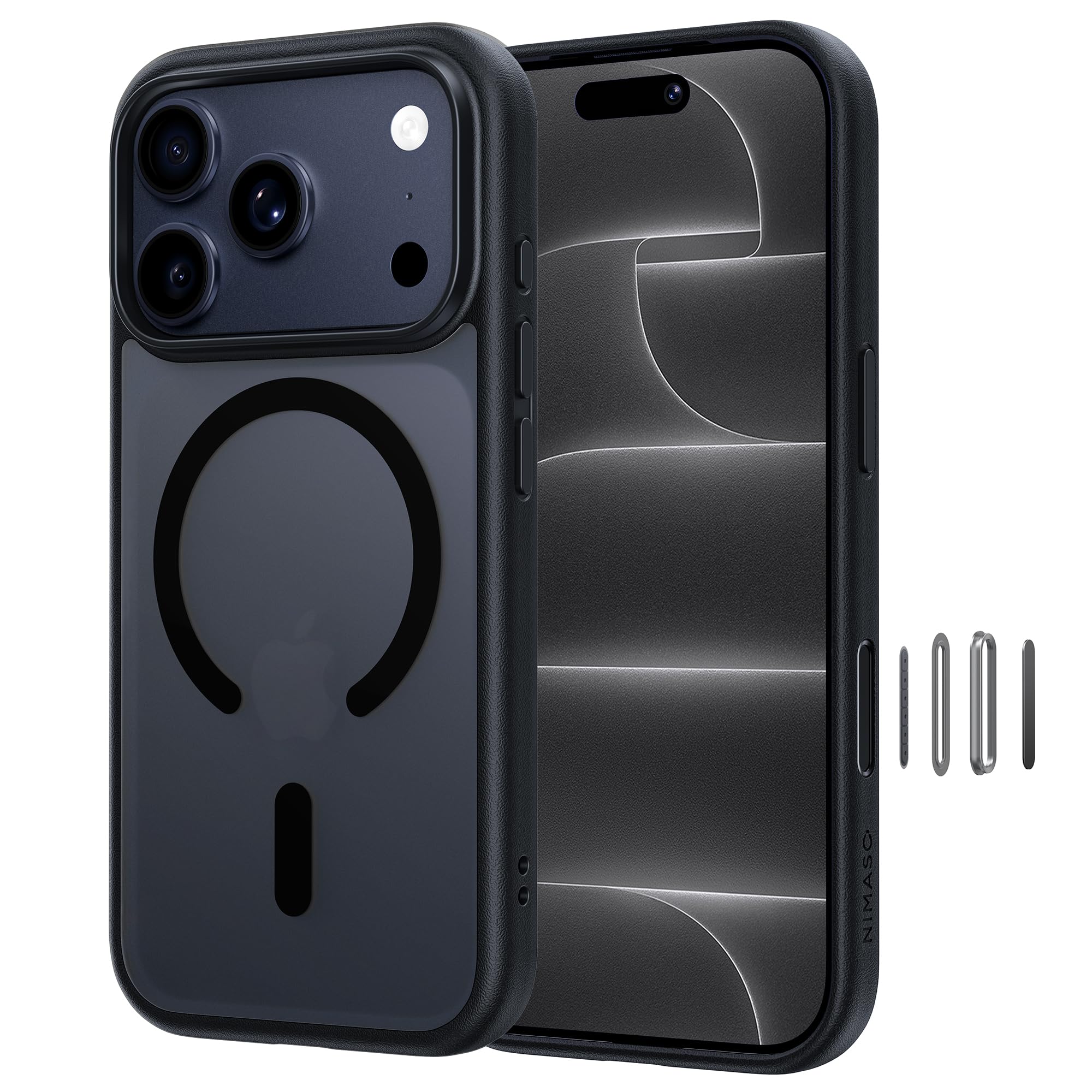 Amazon.co.jp: NIMASO iPhone 18 Pro / 17 Pro 用ケース MagSafe対応