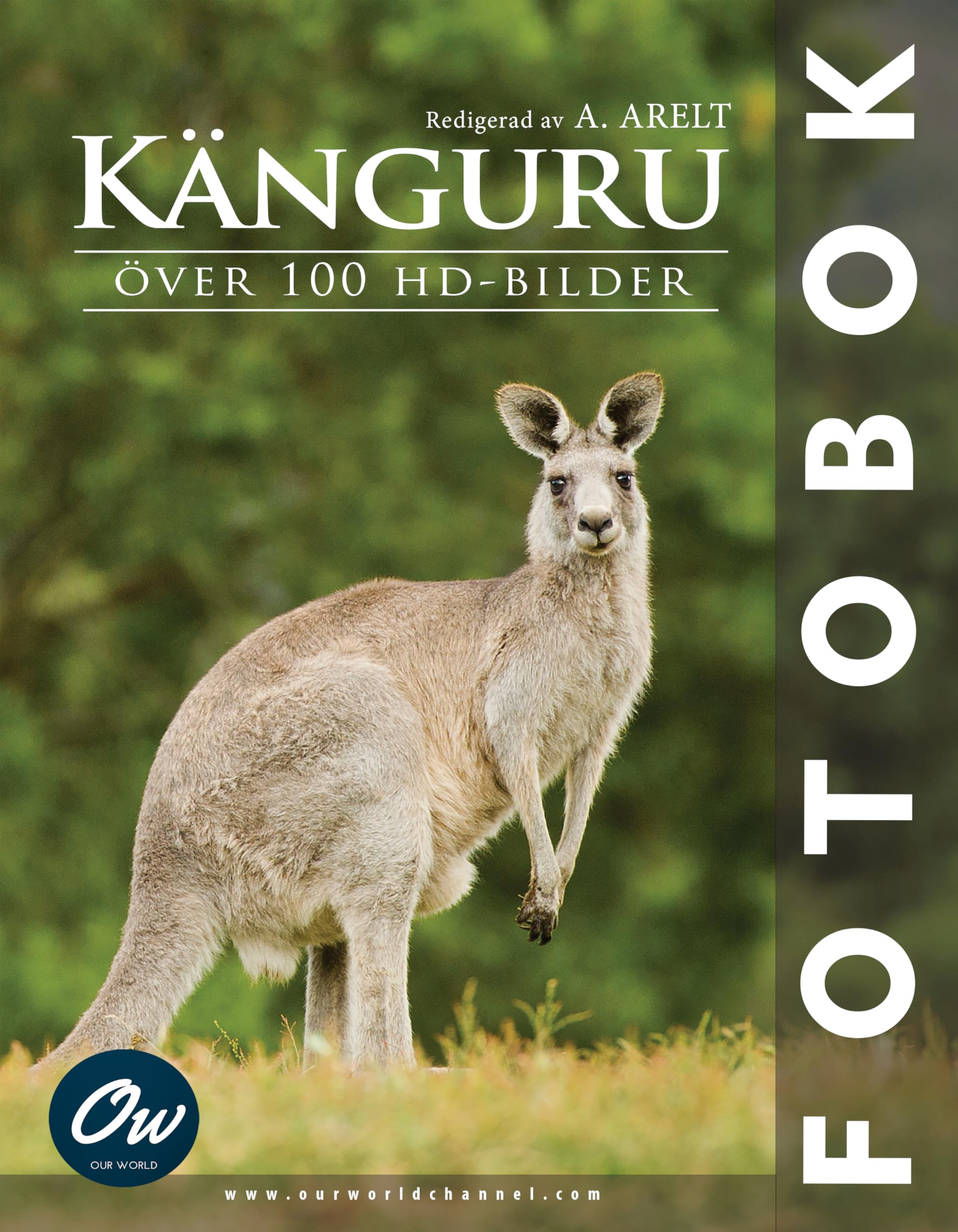 Livre photo Känguru cadeau de naissance original édition suédoise haut de gamme