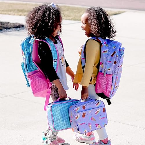 Vista 78 de Wildkin Lonchera aislada para niños y niñas, tamaño perfecto para empaquetar aperitivos calientes o fríos para la escuela y los viajes, los patrones