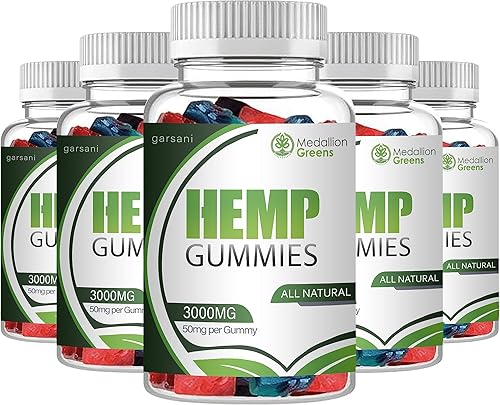 Miniatura 4 de Medallion Greens - Gomitas de cáñamo Medallion Greens (individuales, 60 gomitas)