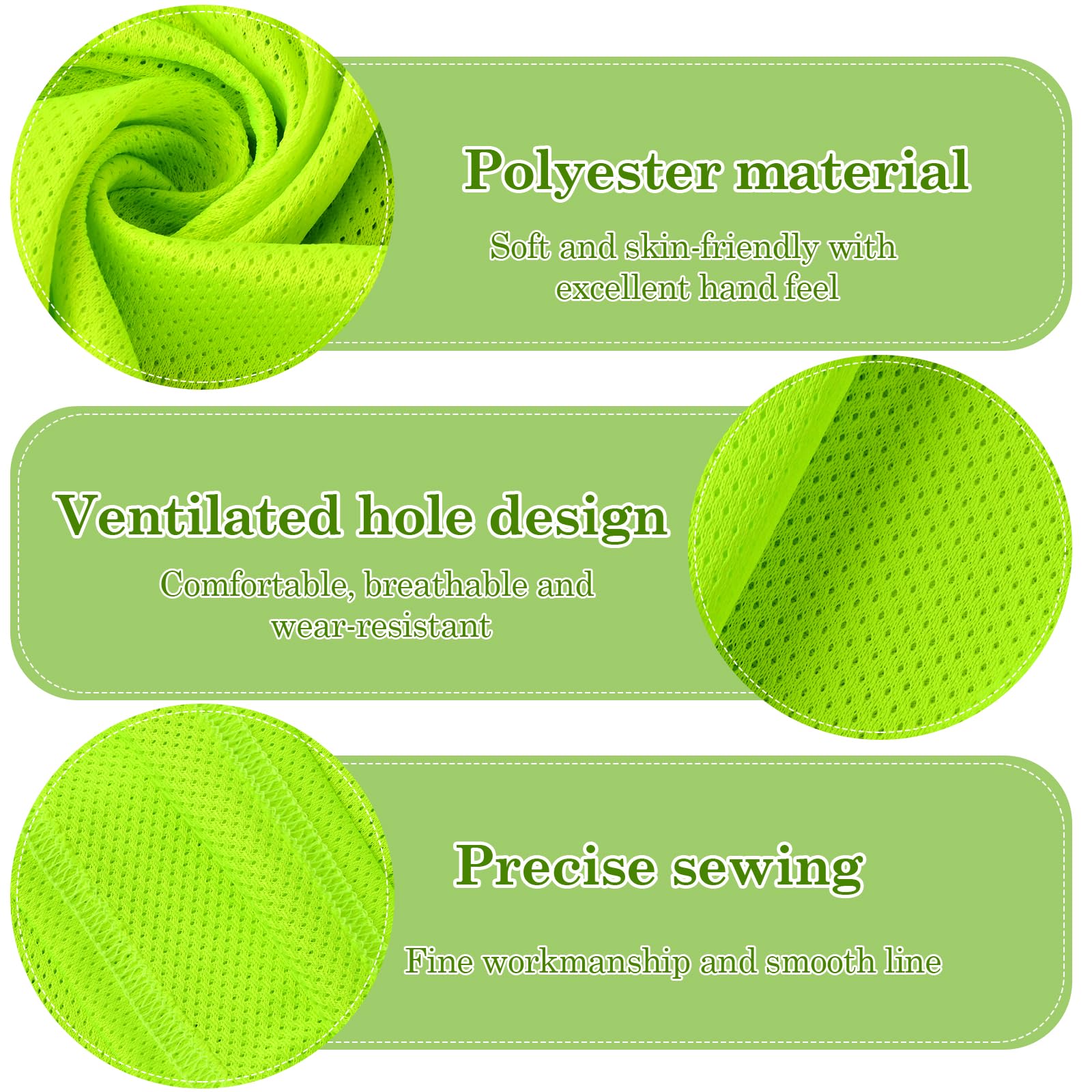 Casacche Calcio Adulti 6 Pezzi, Verde Pettorine da Allanamento Bavaglini da Calcio, Mesh Scrimmage Gilet Traspirante di Basket Pallavolo, Pettorine per Allenamento a Squadre, XL
