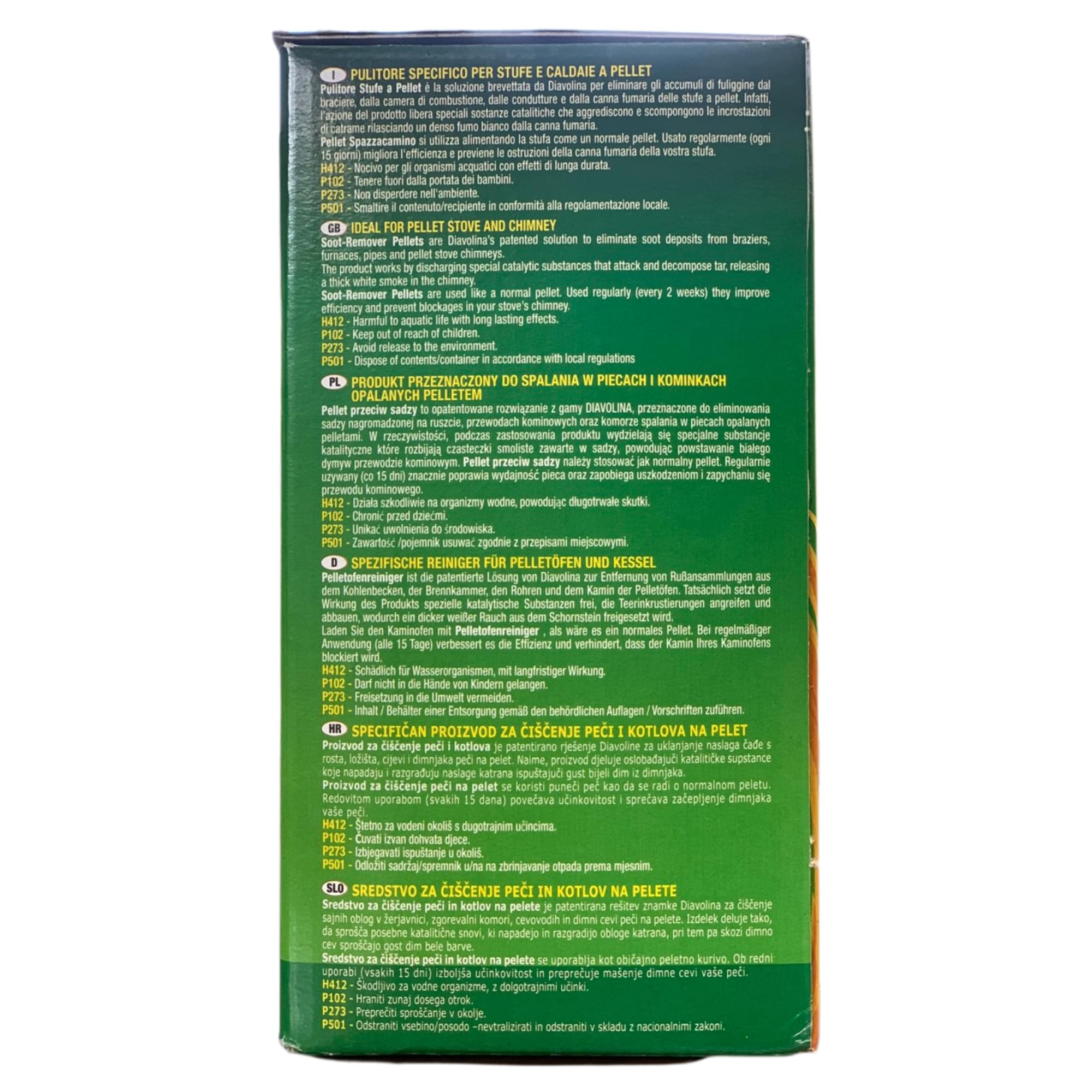 DIAVOLINA PULITORE STUFE A PELLET