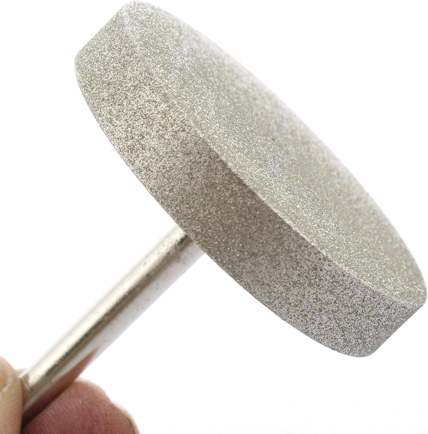 ILOVETOOL 150 Grit Diamond Coated 70mm Cylinder Cylindrical Mounted Point Grinding Wheel