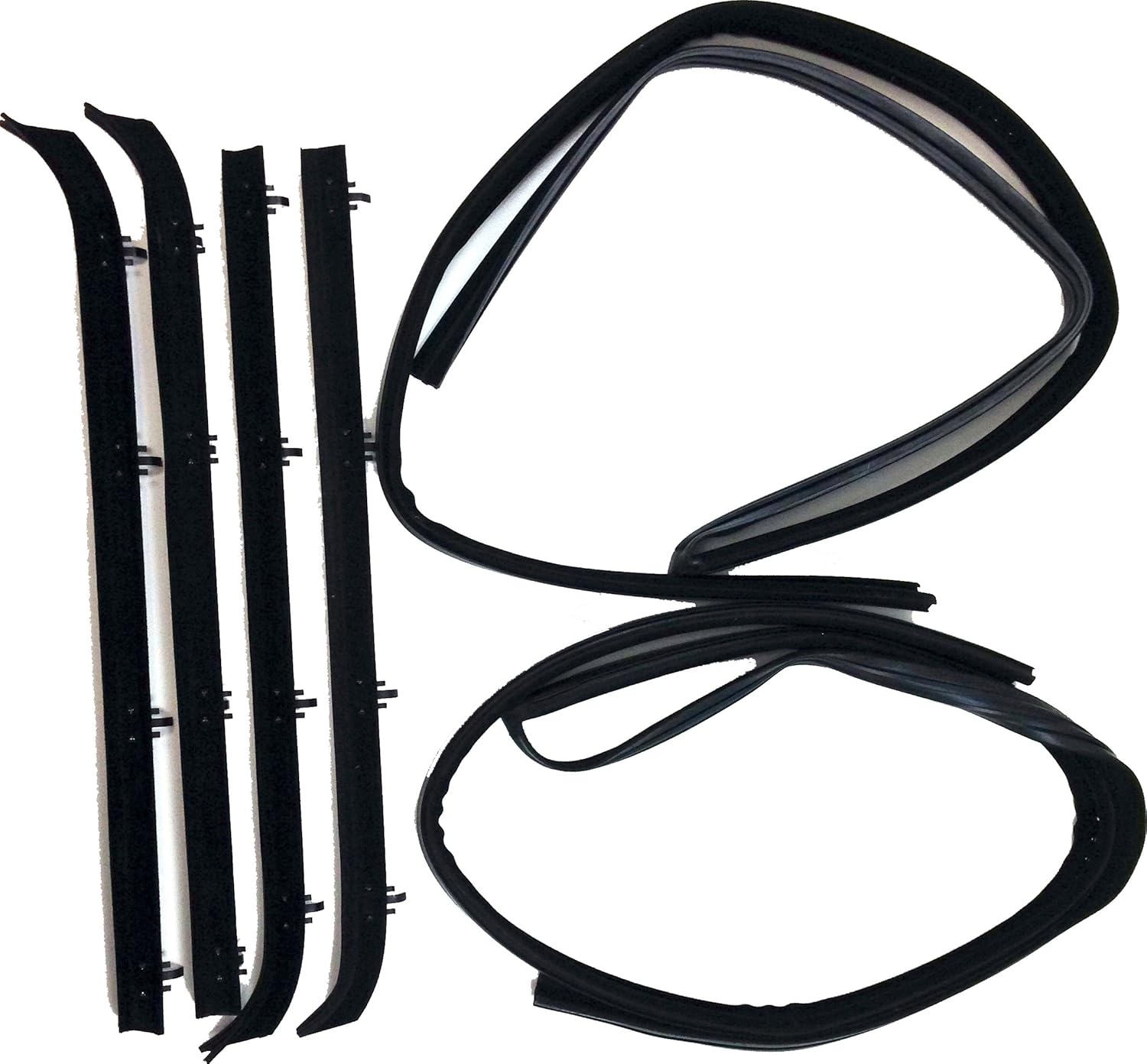 APDTY 141035 Belt Weatherstrip- Window Channel Kit