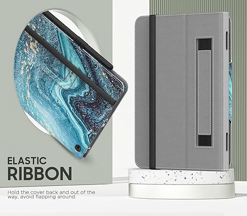 Miniatura 8 de MoKo Funda compatible con la nueva tableta Tienda Kindle Fire HD 8 y 8 Plus (12 generación10 generación, versión 20222020) de 8 pulgadas, funda