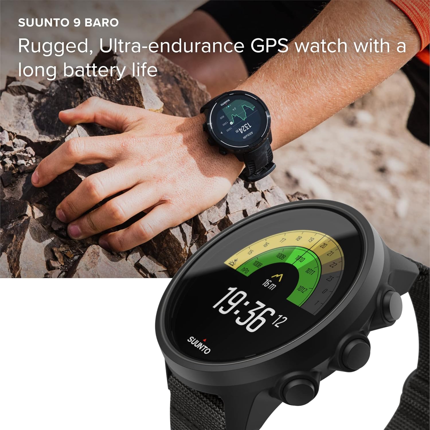 SUUNTO 9 BARO Charcoal Titanium SUUNTO 9 BARO Charcoal Titanium