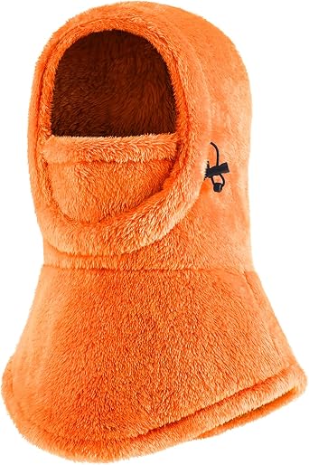 Ski Mask Kids Balaclava, Boys Girls Winter Fleece Hats Beanies for Kids, Fluffy Winter Hat Ski Face Mask Cover Snow Gear