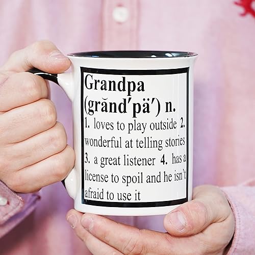 Miniatura 5 de Cottage Creek - Taza de café de cerámica para abuelos en caja de regalo de 16 onzas, regalos para abuelos nuevos, regalos para abuelo de parte de