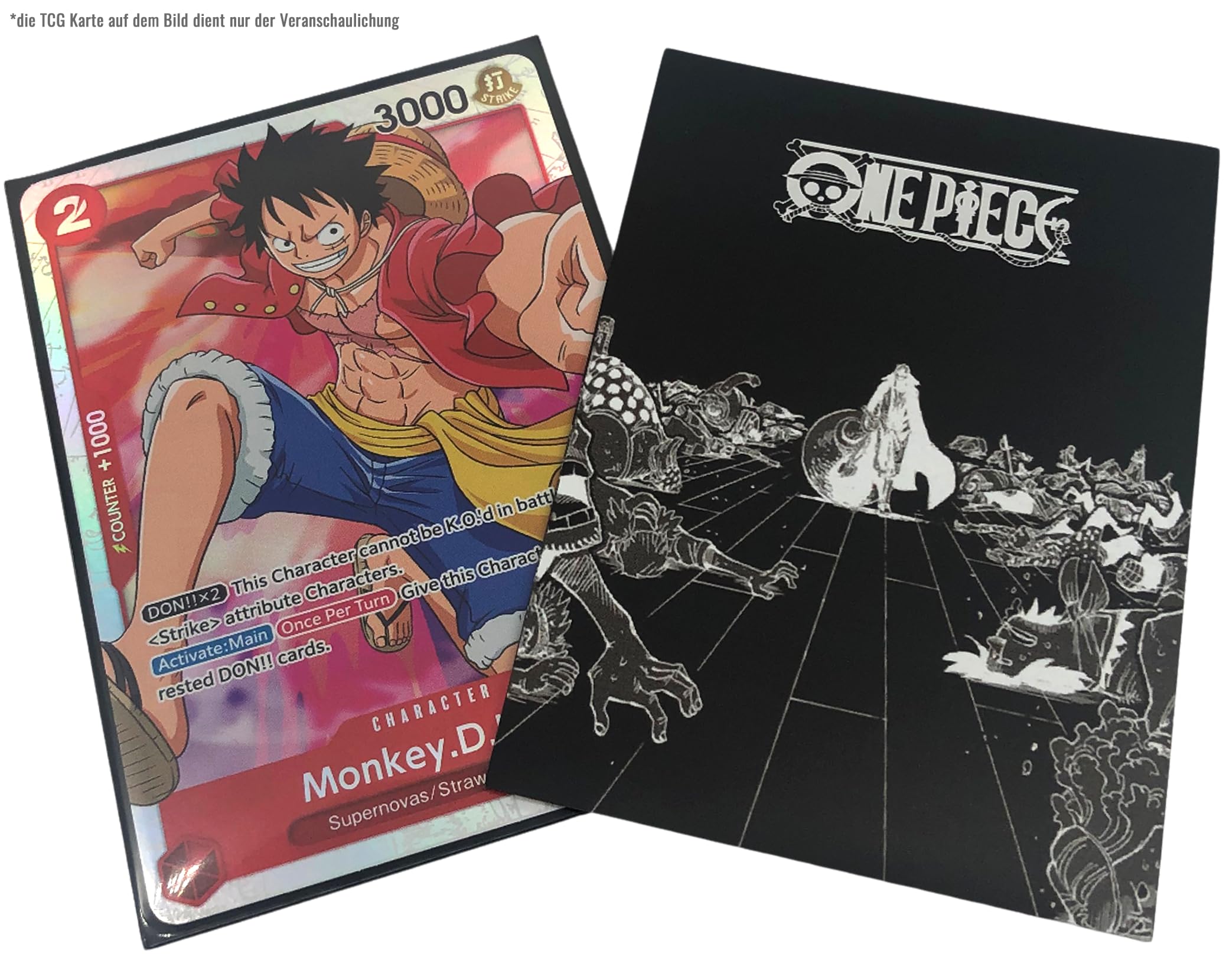 TCG Shanks Sumpreme King Haki Sleeves