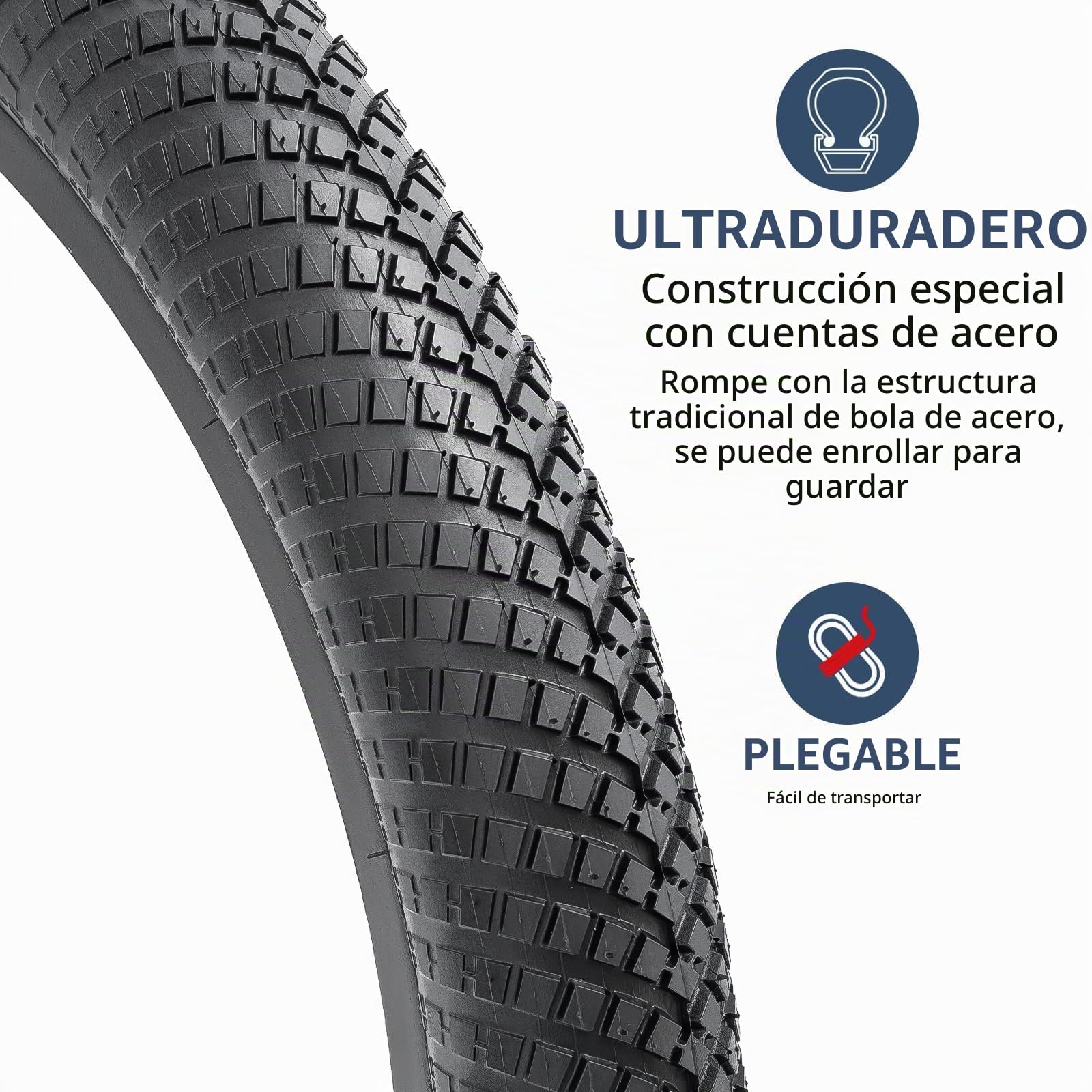 YUNSCM 2 neumáticos de bicicleta de 20 pulgadas de 20 x 2.35/60-406 y 20 pulgadas, válvula Schrader con 2 tiras de llanta compatibles con neumáticos y tubos de bicicleta de carretera de 20 x 2.30
