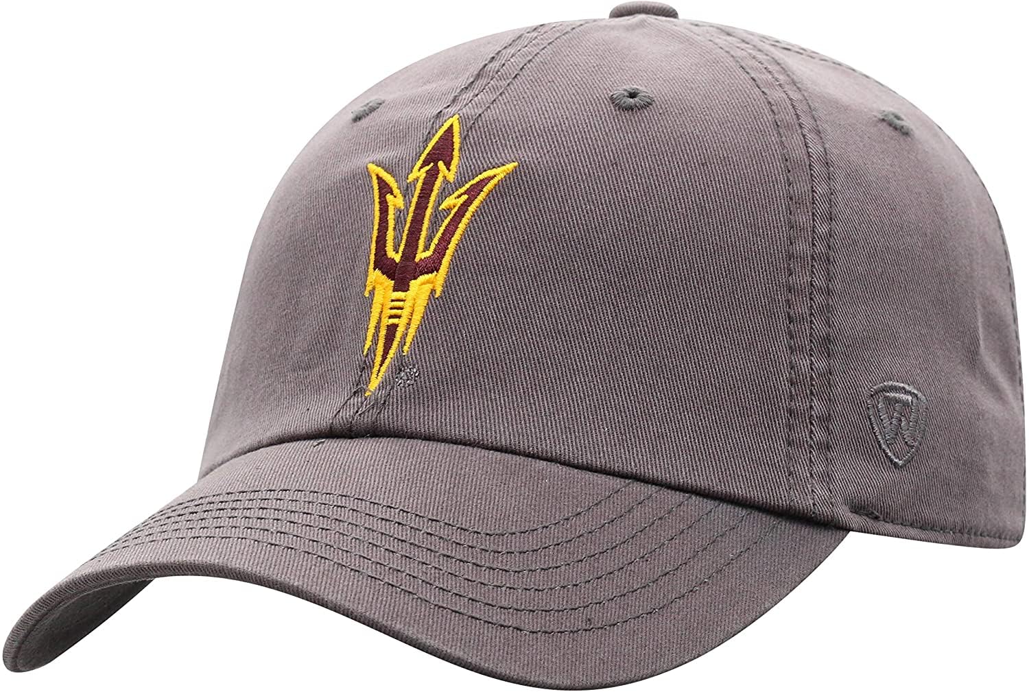 Collegiate Hats - Fitted Caps Adjustable Hats and Snapbacks Available, Arizona State Grey, One size โ image 1