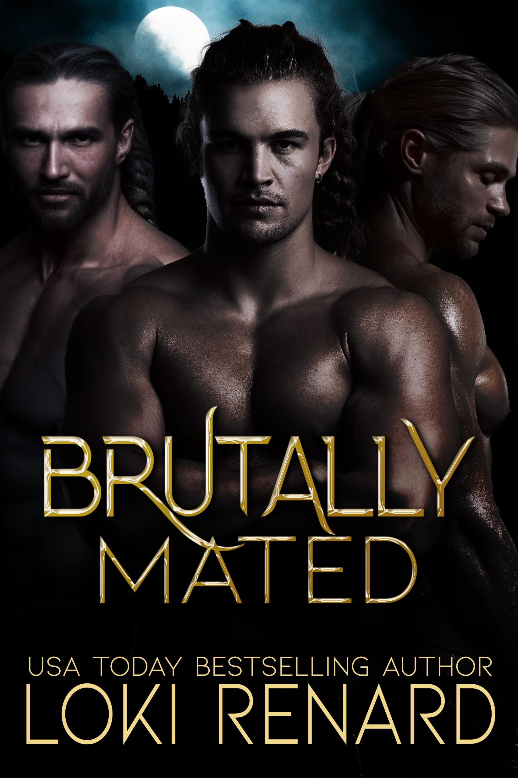 Brutally Mated: A Dark Wolf Shifter Romance (Shared Mates Book 3)