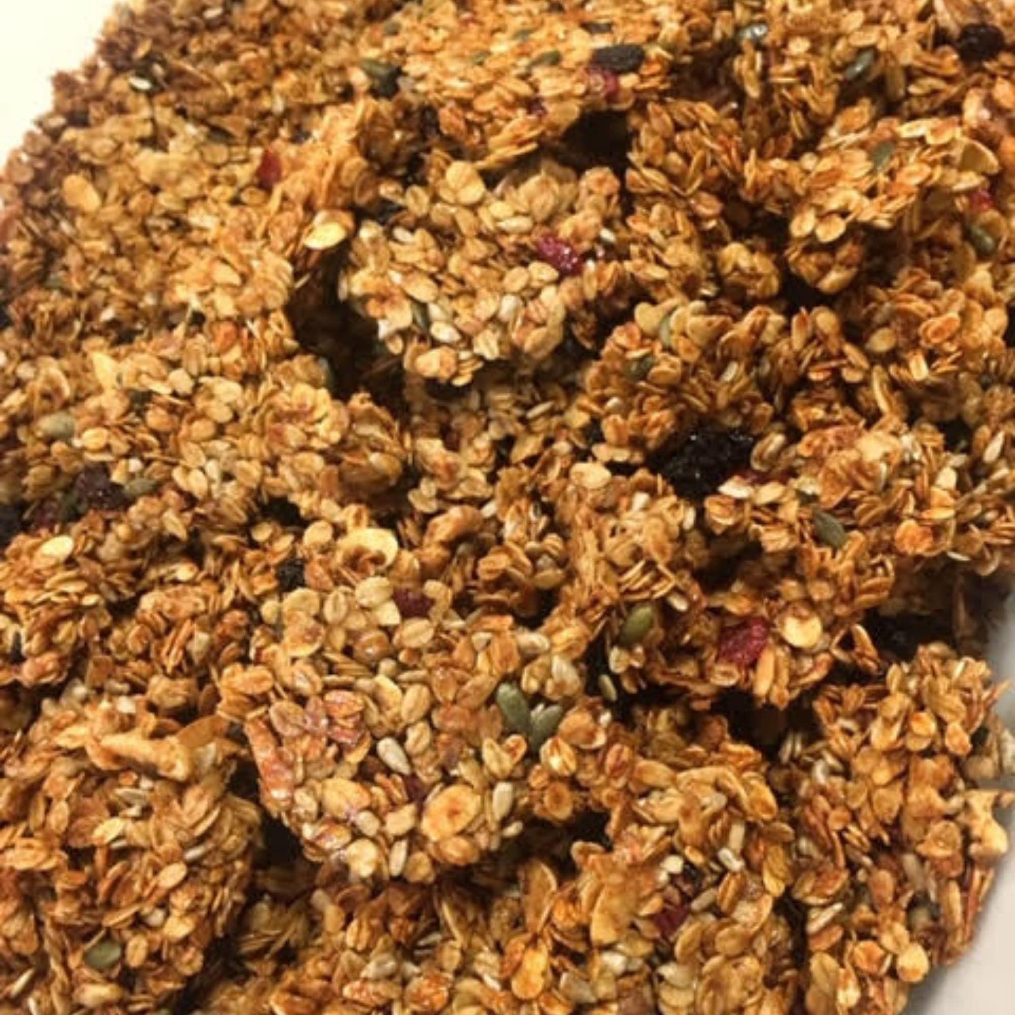 La Newyorkina Granola Zero Azúcar 1,5kg Con Crema de Cacahuete y Pasta de Pasas
