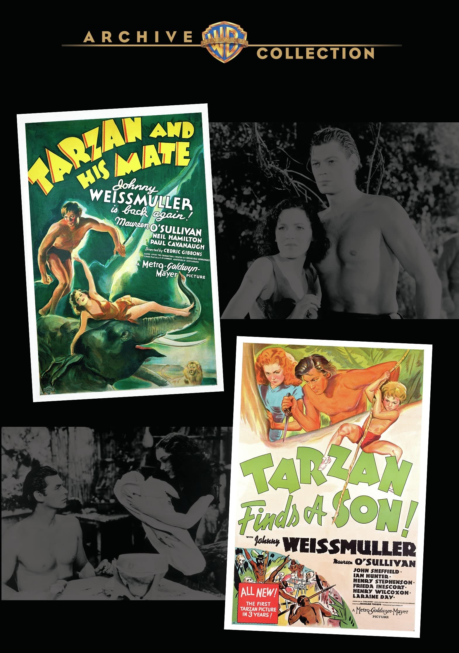 Tarzan and His Mate DVD para revivir la magia del cine de la infancia