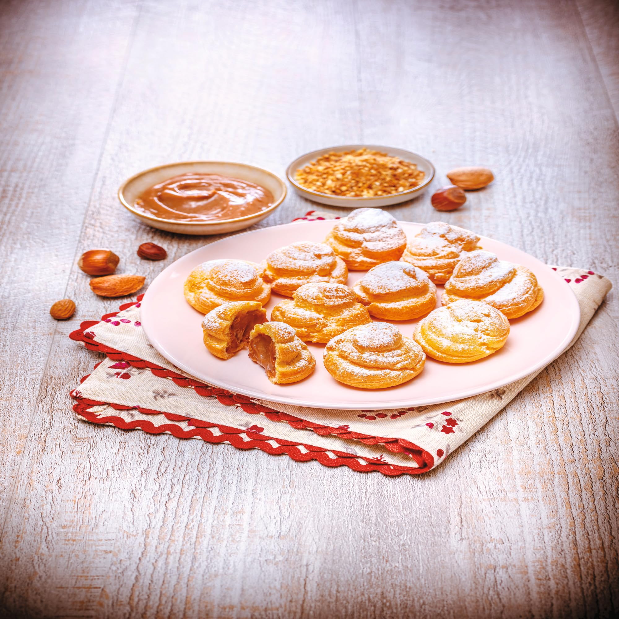 Moulinex XF389010 Kit Pâtisserie pour Robot Cuisine Companion 6 Accessoires Fouet Moules à Manqué et à Muffins Set de Poches à Douilles Tapis Silicone Spatule Flexible