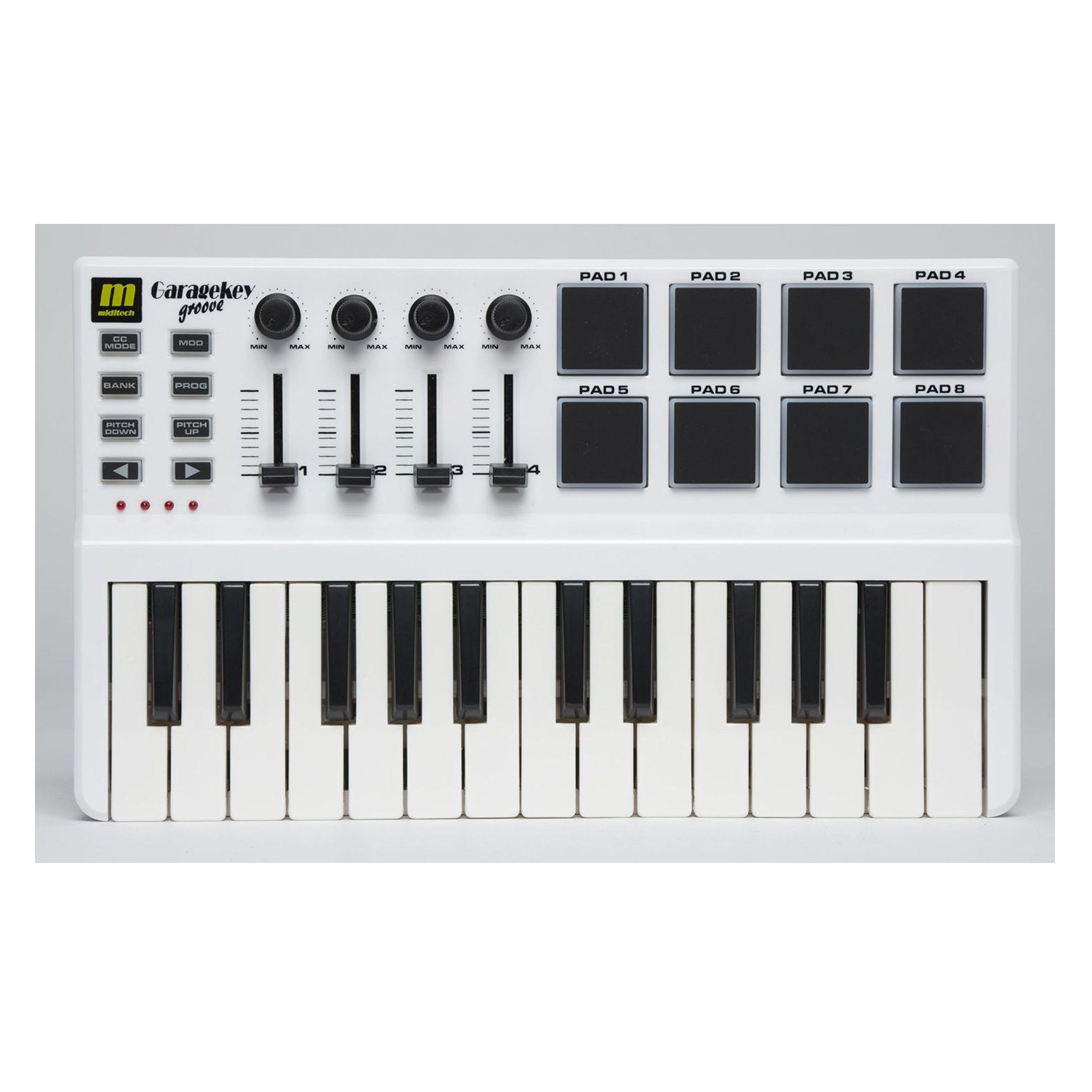 MIDITECH GARAGE KEY GROOVE Clavier USB MIDI 25 touches
