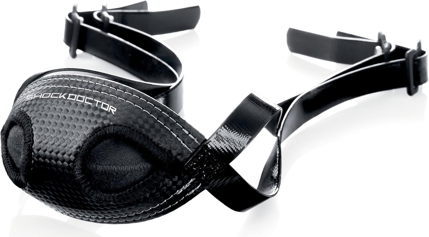Shock Doctor Ultra Flex Chin Strap (Black, Small/Medium) Football Chin Straps