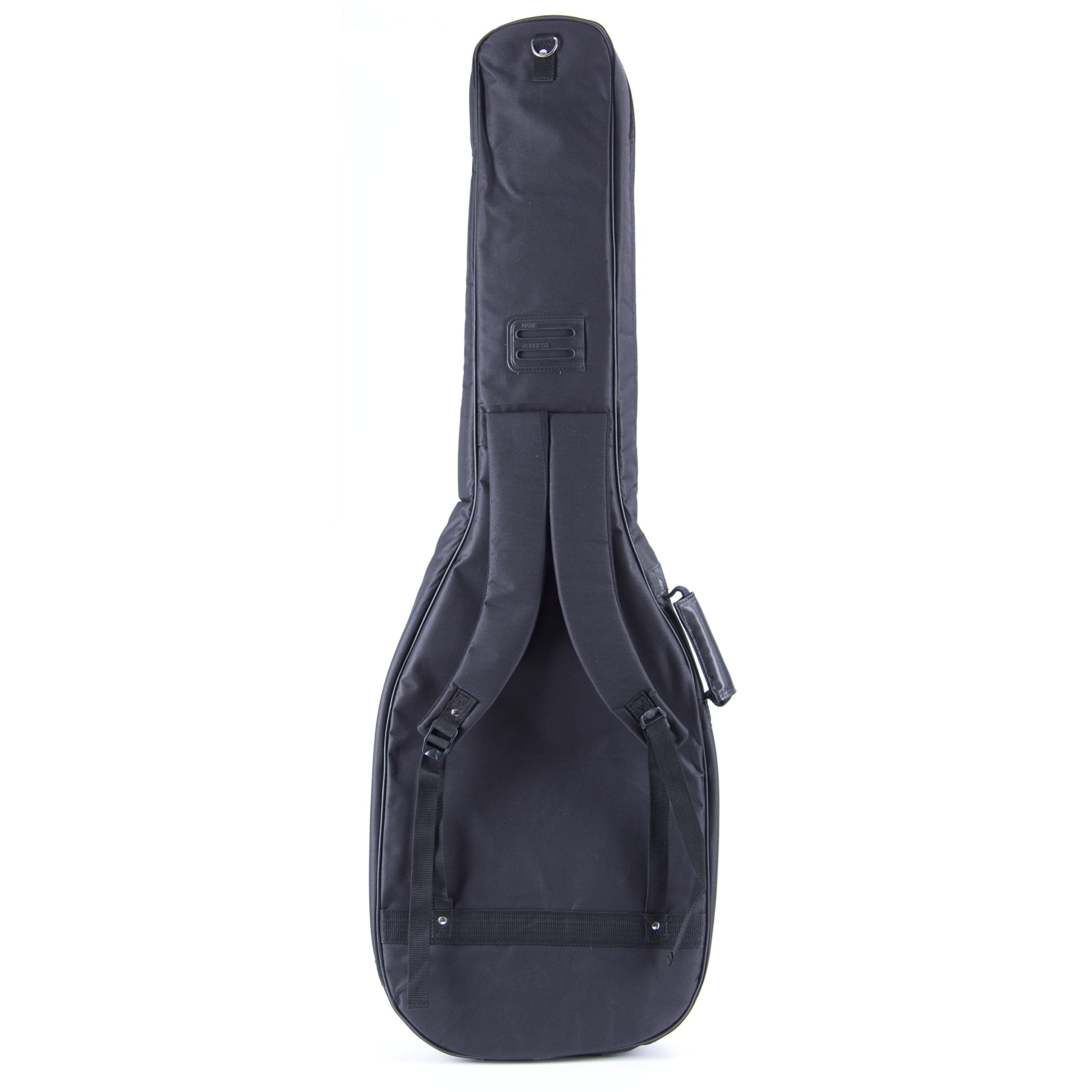MUSIC STORE Deluxe E-Bass Gigbag, Wetterfest, mit Polsterung und Zubehörfach