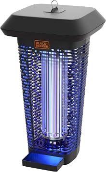 Bug Zapper & Fly Trap-Mosquito Repellent- Gnat Killer Outdoor & Indoor Electric UV Bug Catcher for Insects- 2 Acre Coverage for Home, Deck, Garden, Patio Commercial Strength