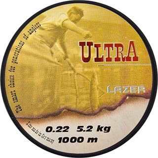 Monofile Angelschnur 1000m, 0,22mm / 5,2kg weiß