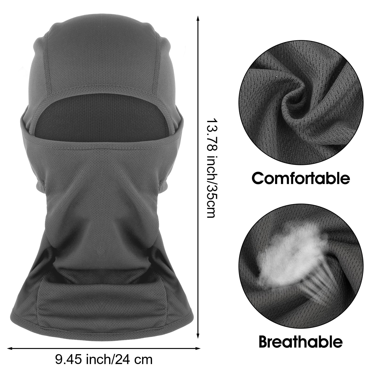 WLLHYF Sturmhaube für Kinder Skimaske Gesichtsmaske Halswärmer Winddichter Gesichtswärmer für Skifahren Radfahren Outdoor-Sportarten
