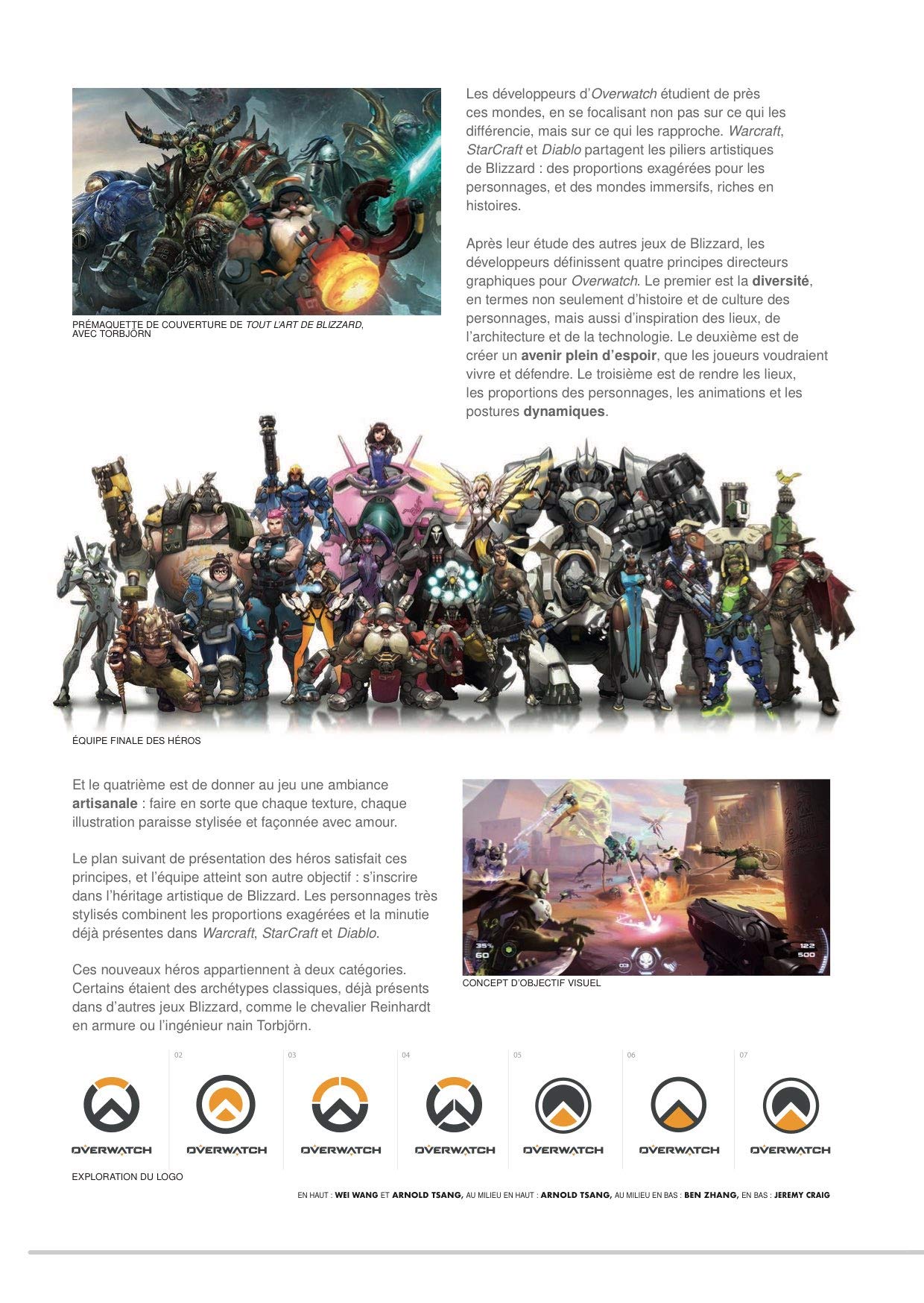 Tout l'art d'Overwatch