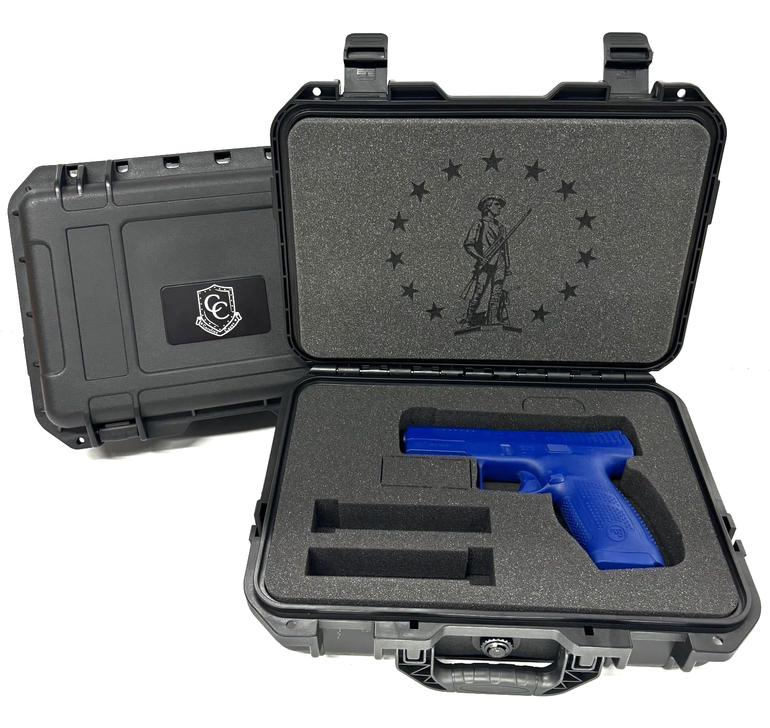 Carolina Cases MINUTE MAN PATRIOT Hard Pistol Case (Medium)
