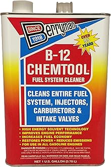 BerrymanProducts 0101 B-12 Chemtool Carburetor, Fuel System and Injector Cleaner, 1-Gallon Can