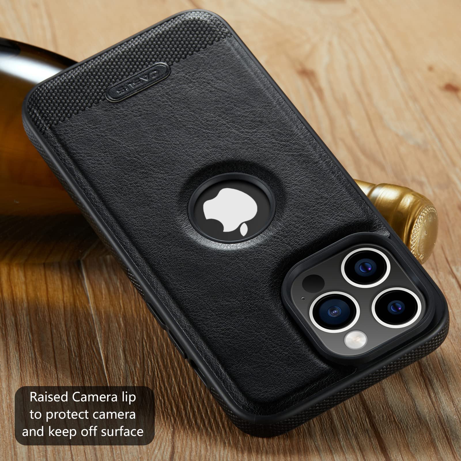 Lanhie Cover per iPhone 15 Pro ax Copatibile con agSafe