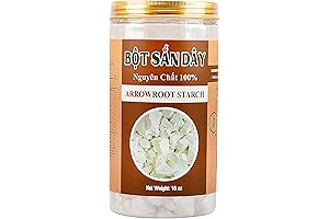 Crunchy Arrowroot Starch Bricks: A Gluten-Free, Dairy-Free Delicacy