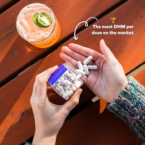 Miniatura 5 de Cheers Classic Combo  Restaurar e hidratar  Siéntase bien y rehidrate después de beber  Suplemento de dihidromicetina (DHM) y solución de