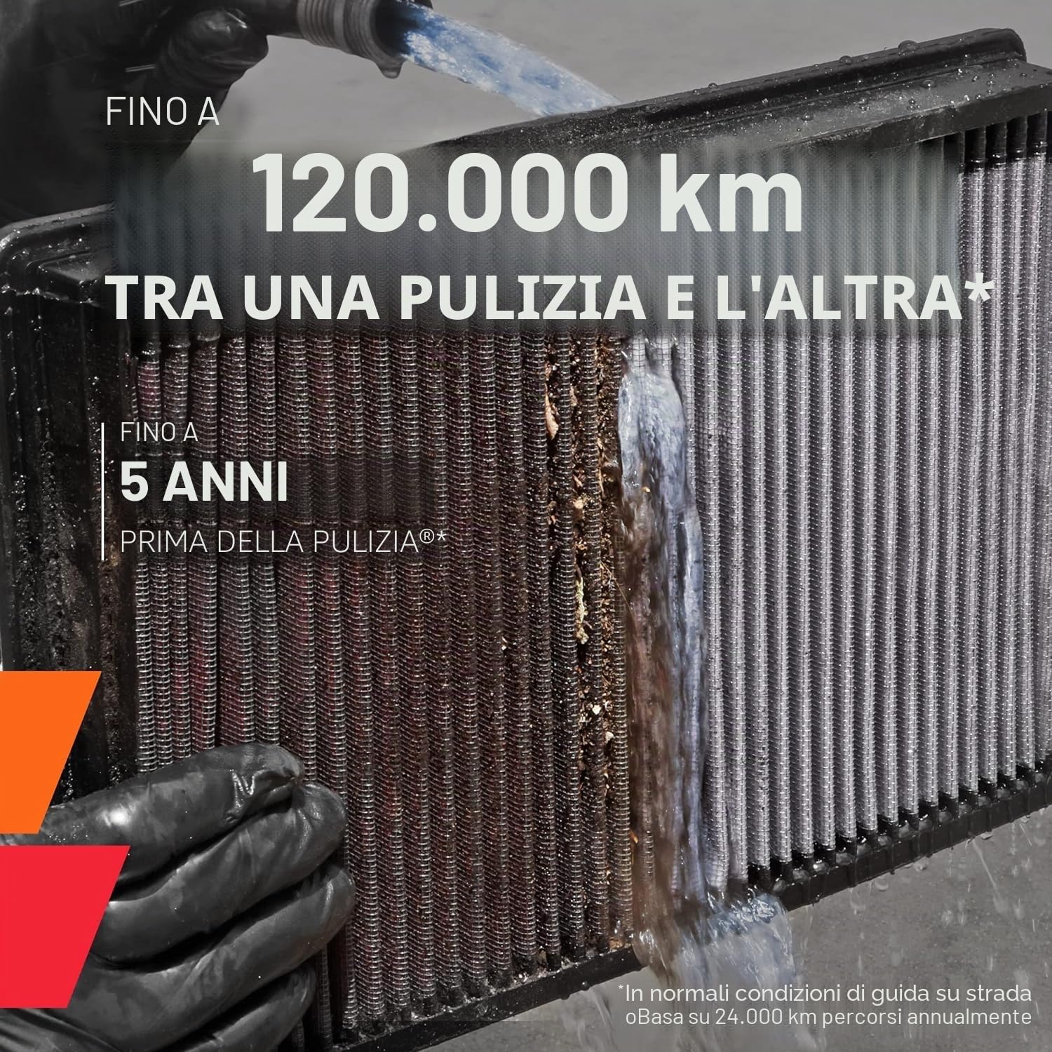 K&N 33-2155 Filtri Aria Sostitutivi Auto, Lavabile e Riutilizzabile