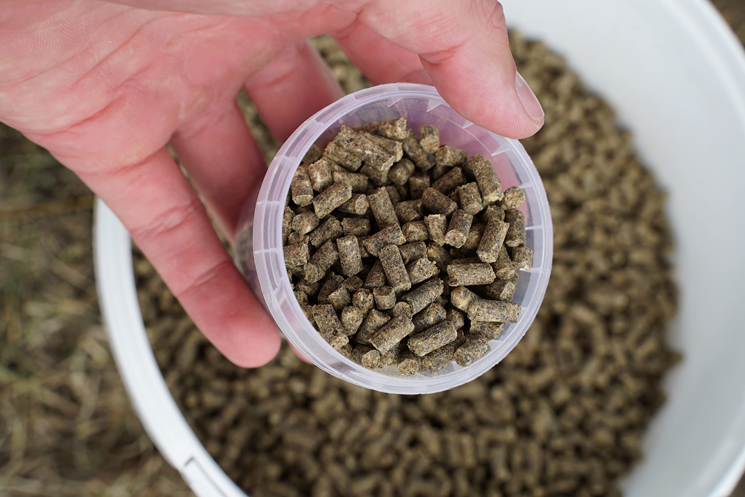 Premium Intensiv Hufkur Futter für Pferde - Hochwertigste Inhaltsstoffe wie Biotin und Zink unterstützen die Hornproduktion und stärken den Huf von innen heraus (3000gr)